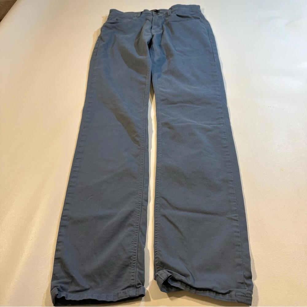 Paige Size 28 Normandie Slim Straight Leg Men's Chinos Pants In Blue Salt - Picture 2 of 11